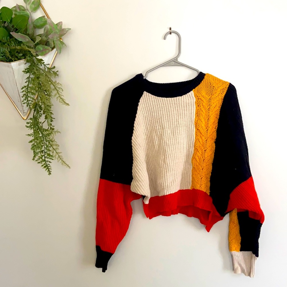 nice sweater, worn once